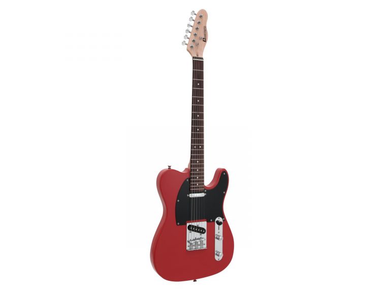 DIMAVERY TL-401 E-Guitar, red