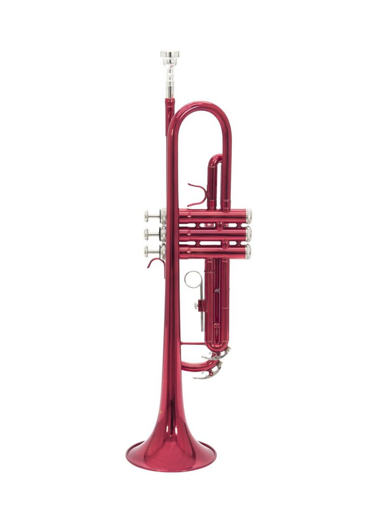 DIMAVERY TP-10 Bb Trumpet, red