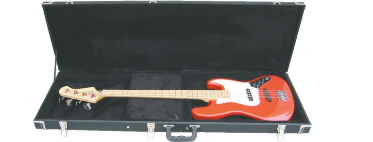 DIMAVERY Wooden Case for E-Bass, rectangular