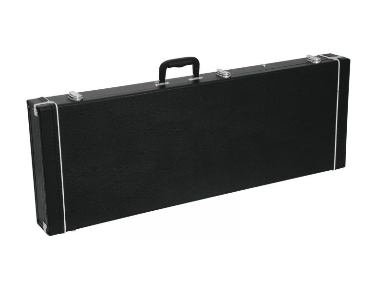 DIMAVERY Wooden Case for E-Bass, rectangular