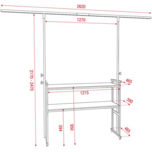 DJ stand set Aste Mammoth