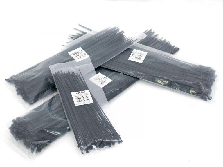 EUROLITE Cable Tie 200x2.2mm black 100x