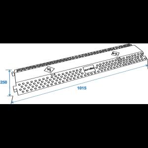 EUROLITE Cablebrigde 2 Channels 1000x250mm