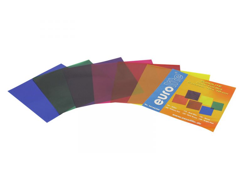 EUROLITE Color-Foil Set 19x19cm, six colors