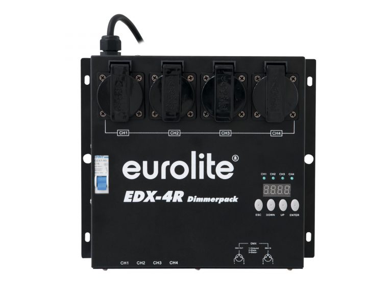 EUROLITE EDX-4R DMX RDM Dimmer Pack