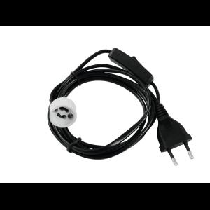 EUROLITE GU-10 Socket Power Cable, Plug, Switch