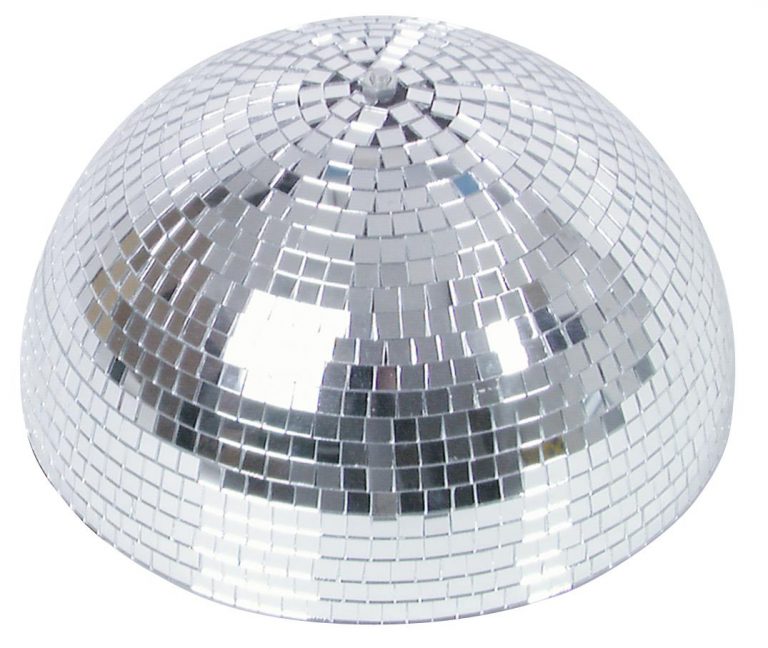 EUROLITE Half Mirror Ball 30cm motorized