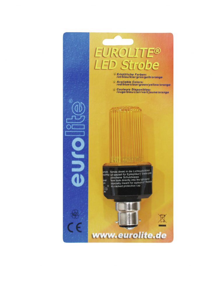 EUROLITE LED Strobe B-22 yellow