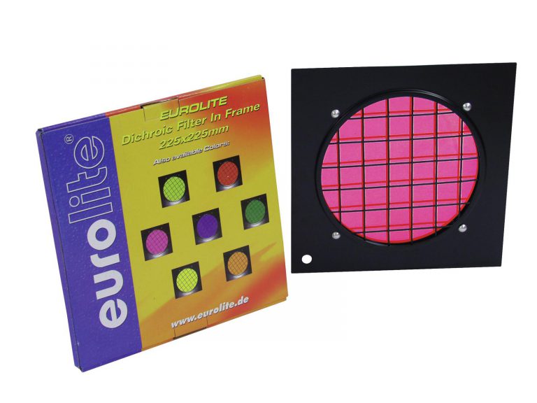 EUROLITE Magenta Dichroic Filter bla. Frame PAR-56