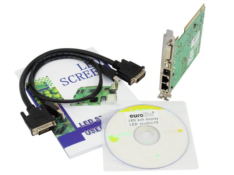 EUROLITE PCI sending card and software