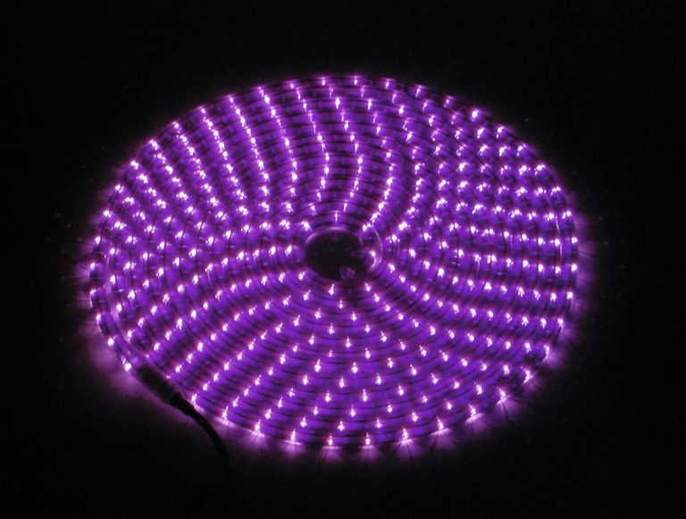 EUROLITE RUBBERLIGHT RL1-230V violet/pink 5m