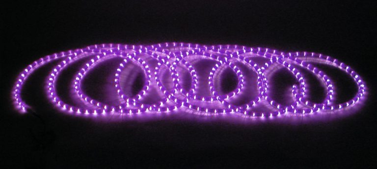 EUROLITE RUBBERLIGHT RL1-230V violet/pink 5m