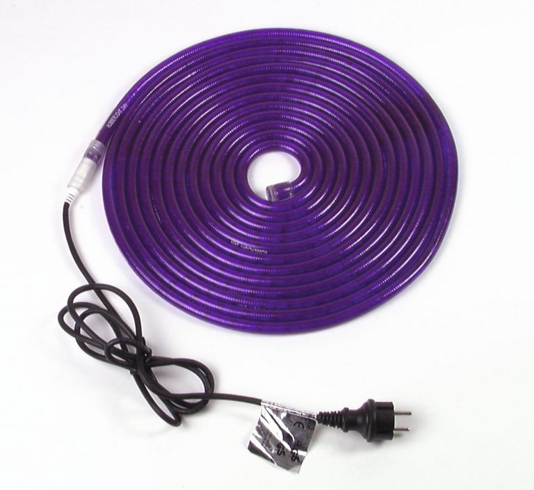 EUROLITE RUBBERLIGHT RL1-230V violet/pink 5m