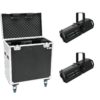 EUROLITE Set 2x LED PFE-120 3000K + Case