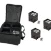 EUROLITE Set 4x AKKU UP-4 QCL Spot QuickDMX + SB-4 Soft-Bag L