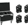 EUROLITE Set 4x LED MFX-3 Action Cube + Case