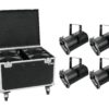 EUROLITE Set 4x LED THA-100F MK2 Theater-Spot + Case