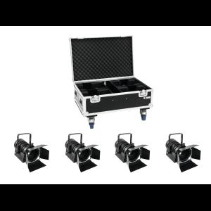 EUROLITE Set 4x LED THA-60PC + Case