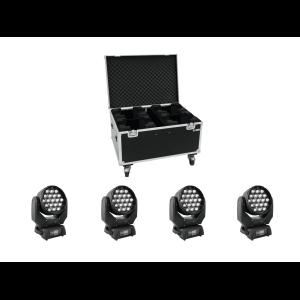 EUROLITE Set 4x LED TMH-X5 + Case