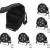 EUROLITE Set 5x LED SLS-6 UV Floor + Case