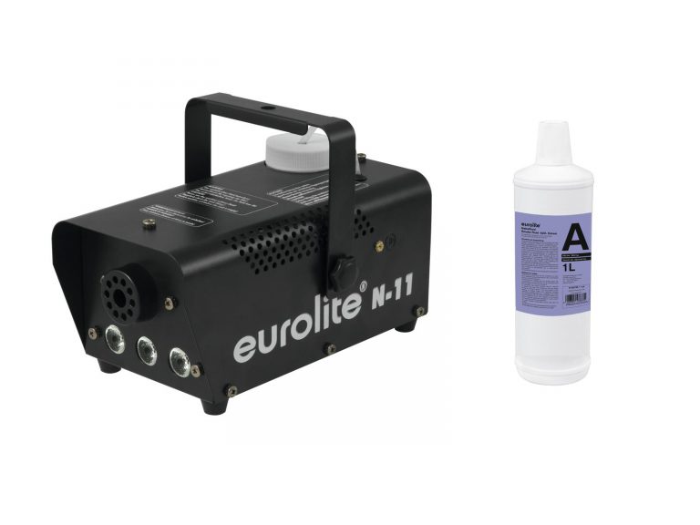 EUROLITE Set N-11 LED Hybrid amber fog machine + A2D Action smok