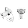 EUROLITE Set PAR-16 Spot wh + GU-10 230V COB 1x3W LED 2700K