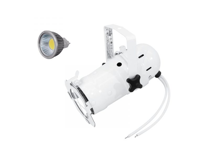 EUROLITE Set PAR-16 Spot wh + MR-16 12V GX-5,3 5W LED COB 6400K