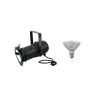 EUROLITE Set PAR-30 Spot bk + PAR-30 230V SMD 11W E-27 LED 3000K