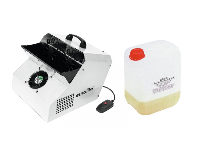 EUROLITE Set SD-201 DMX Bubble machine + bubble concentrate for