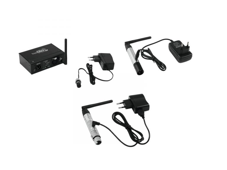 EUROLITE Set freeDMX AP Wi-Fi Interface + QuickDMX Wireless tran