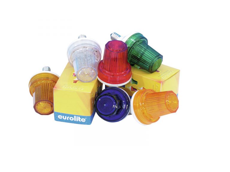 EUROLITE Strobe with E-14 base, orange