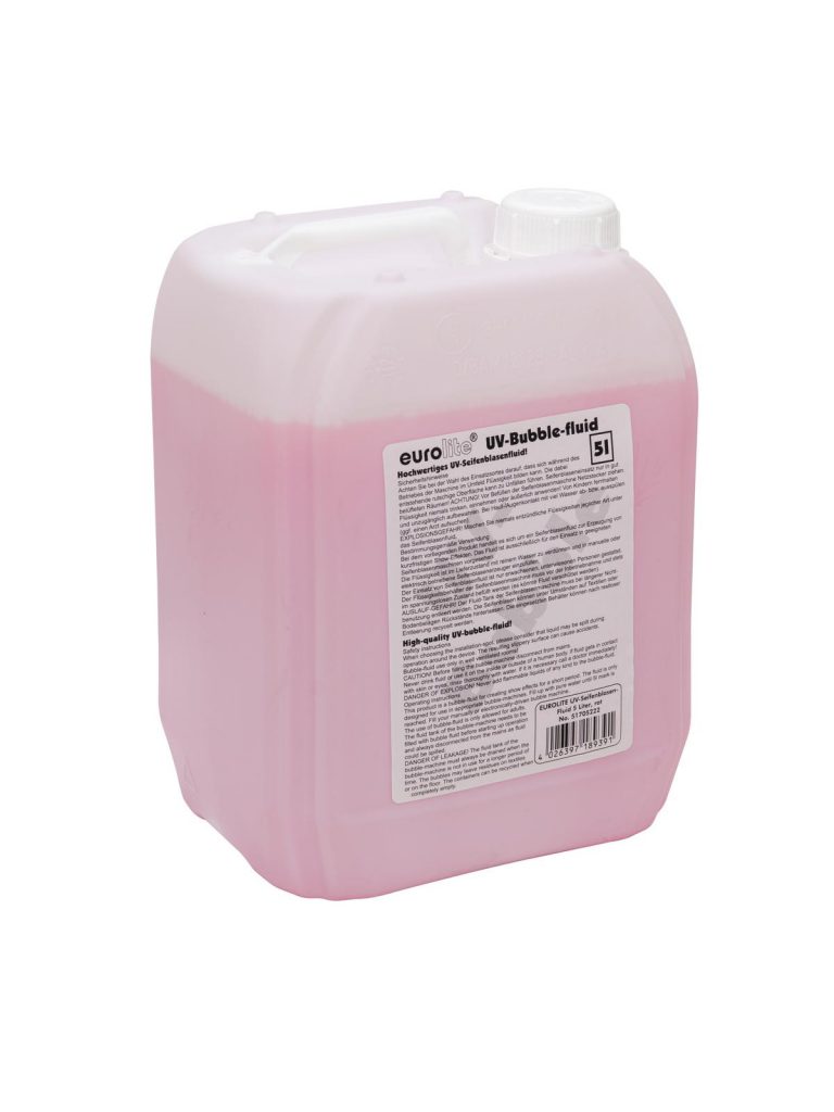 EUROLITE UV Bubble Fluid 5l red