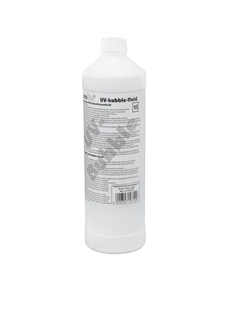 EUROLITE UV Bubble Fluid Set 3x1l