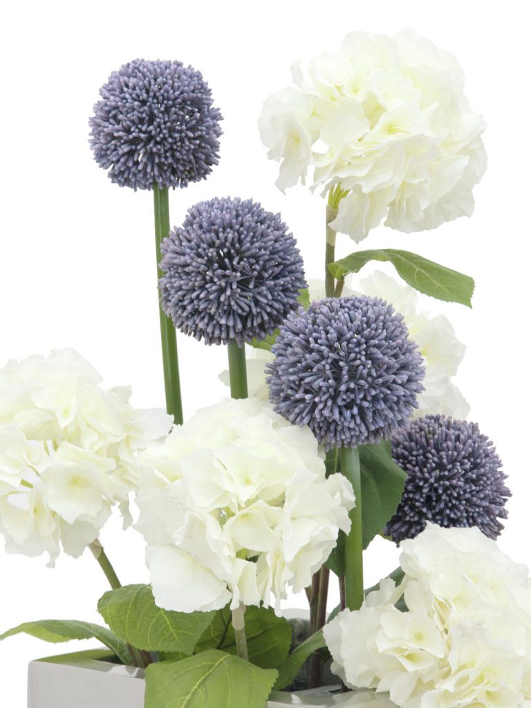 EUROPALMS Allium spray, lavender, 55cm