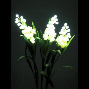 EUROPALMS Arum set, 3 branches with LEDs white 85cm