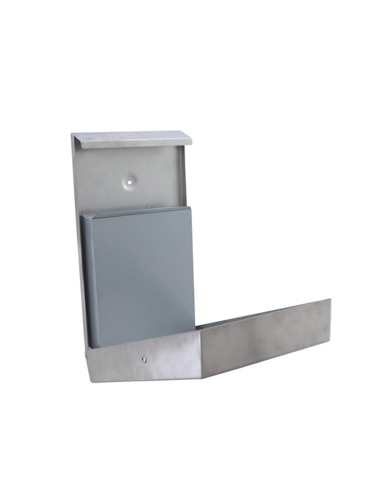 EUROPALMS Ashtray WINDOW, stainless steel