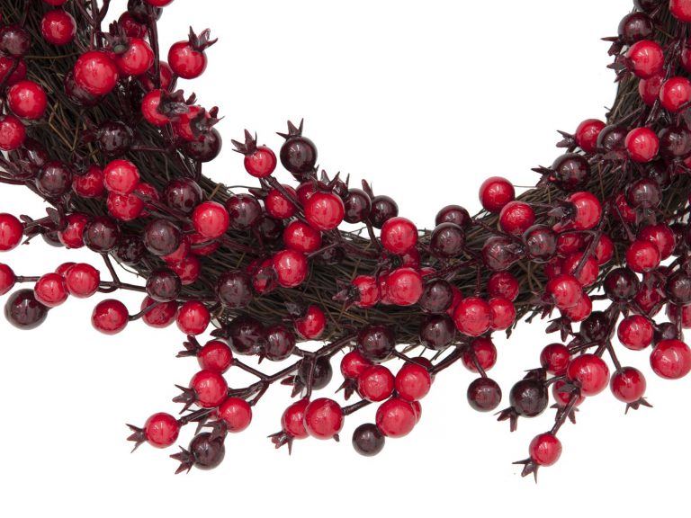 EUROPALMS Berry wreath mixed 46cm