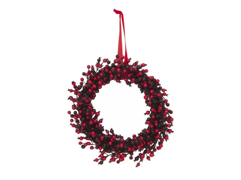 EUROPALMS Berry wreath mixed 46cm