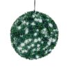 EUROPALMS Boxwood ball with white LEDs, 40cm