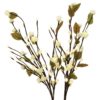 EUROPALMS Camellia bow, with LEDs, white, 50cm