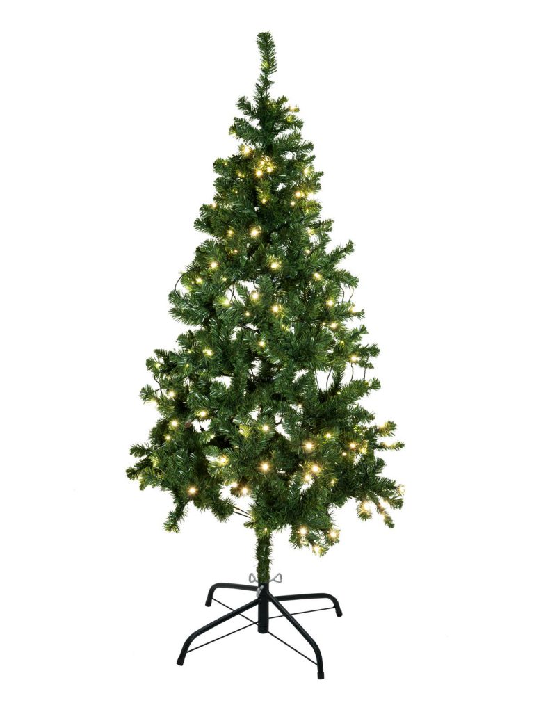 EUROPALMS Christmas tree, illuminated, 210cm