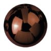 EUROPALMS Deco Ball 3,5cm, brown, shiny 48x