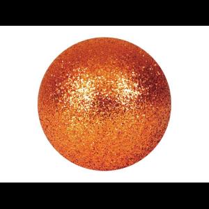 EUROPALMS Deco Ball 3,5cm, copper, glitter 48x