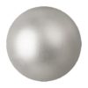 EUROPALMS Deco Ball 3,5cm, silver, metallic 48x