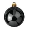 EUROPALMS Deco Ball 7cm, black 6x