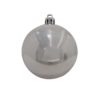 EUROPALMS Deco Ball 7cm, silver 6x