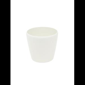 EUROPALMS Deco cachepot LUNA-20, round, white