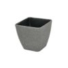 EUROPALMS Deco cachepot STONA-20, rectangular, grey