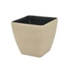 EUROPALMS Deco cachepot STONA-41, rectangular,beige