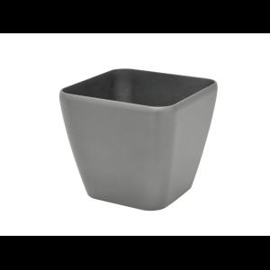 EUROPALMS Deco pot LUNA-20, rectangular, silver